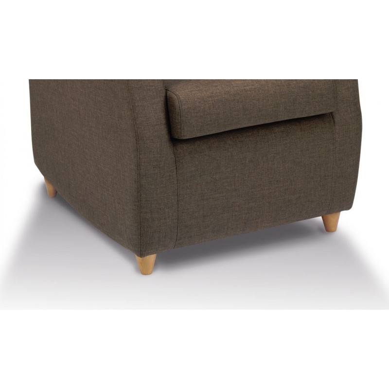 Patas de madera para sofás con forma cónica – 4 uds de madera - XPATAS