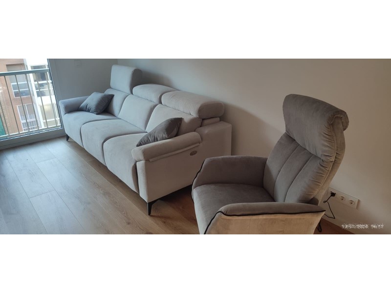 Foto de cliente: Sofá FERRARI reclinable o fijo