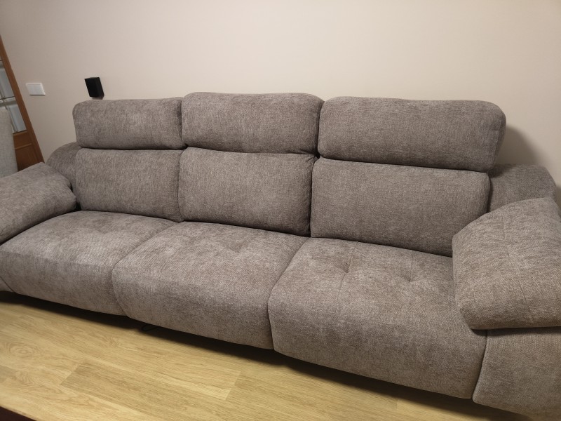Foto de cliente: Sofá YOGUI reclinable o fijo