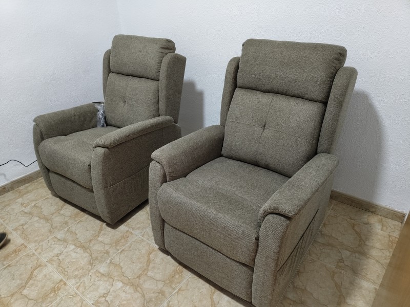 Foto de cliente: Sillón relax eléctrico ZOE [1 motor + Elevador]