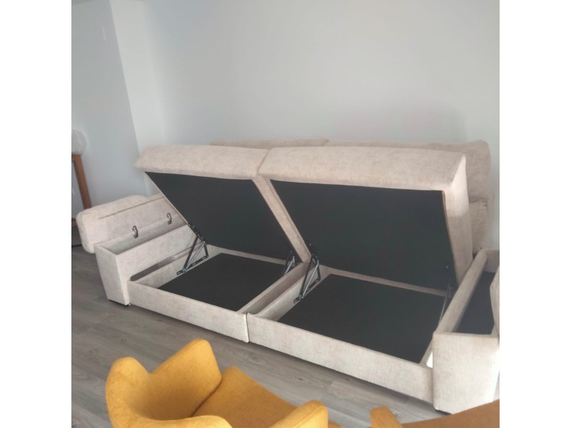 Foto de cliente: Sofá KORDA de asientos y brazos deslizantes